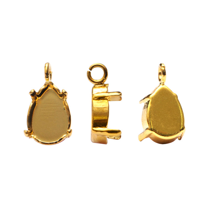 4320DE setting dije + argolla 10x7mm/rodio x par