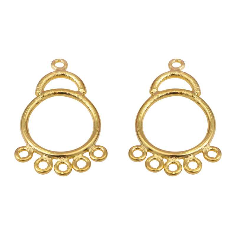 Sistema arete K-5441/Golfi 27x17mm x par