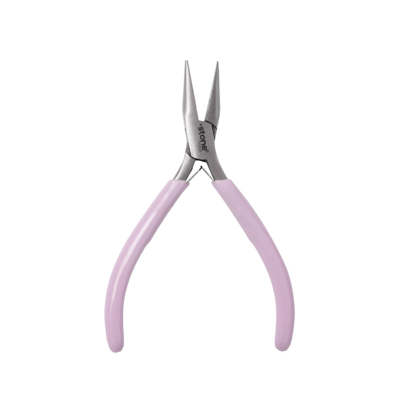 Alicate Punta Plana Fina PLR-115 11.5cm acero inoxidable x und