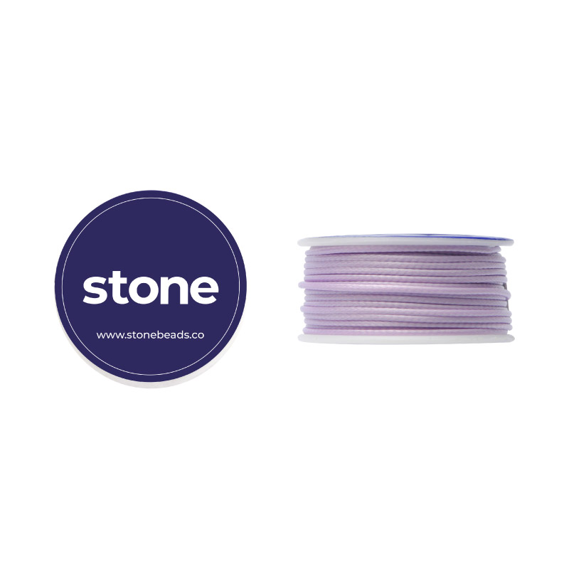 Cordon vibora 1mm 158 lila x rollo 8m