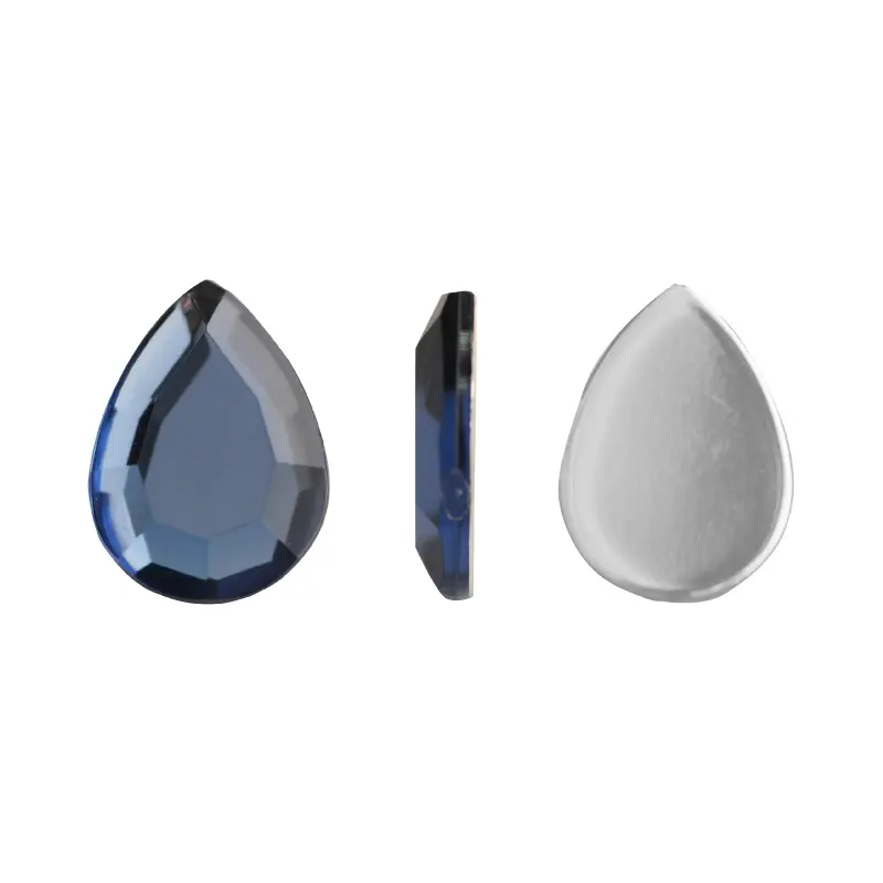 Acrilico K1018 gota plana 10x14mm montana 17 x und