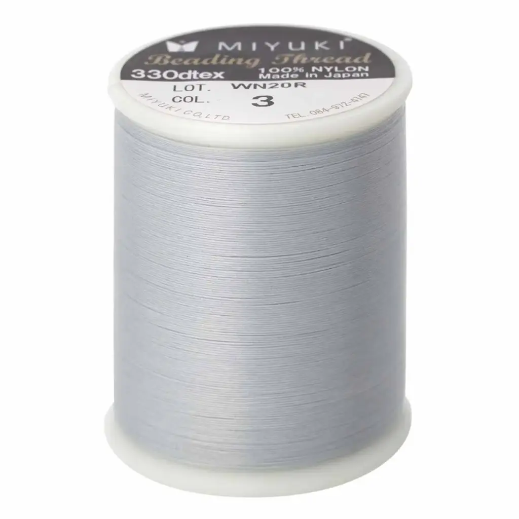 Hilo miyuki K4570 #03 gris x 500m