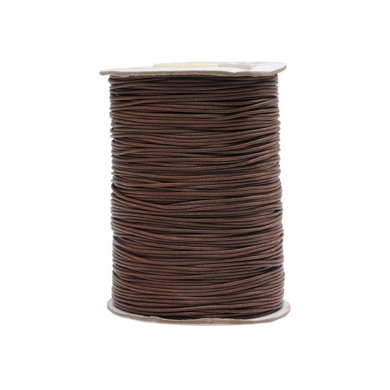 Cordon vibora 1mm 125 cafe claro x rollo 160m