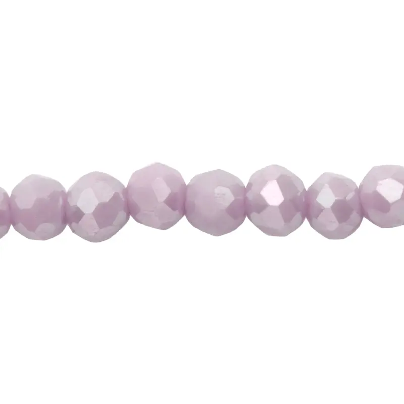Murano redondo facetado 8mm lt siam A4 x 41 und