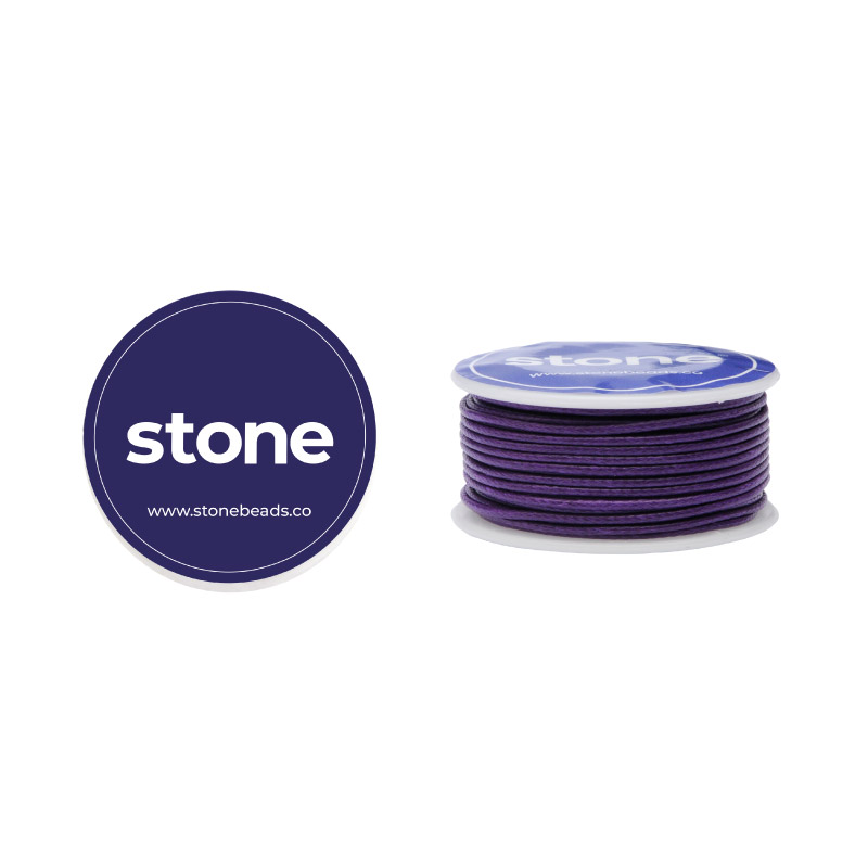 Cordon vibora 1mm 107 morado x rollo 8m