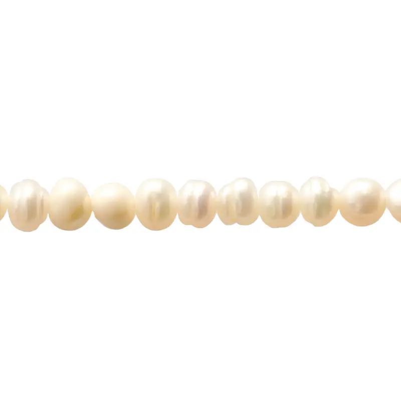 Perla biwa 4mm x 39cms (107 unds aprox)