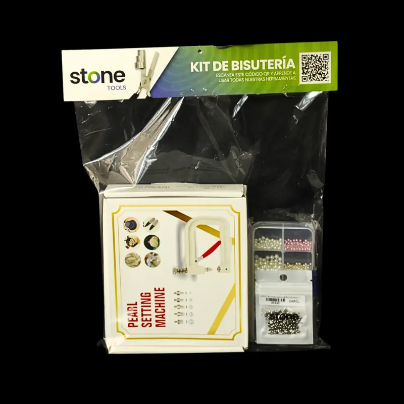 Kit remachadora de perlas x set