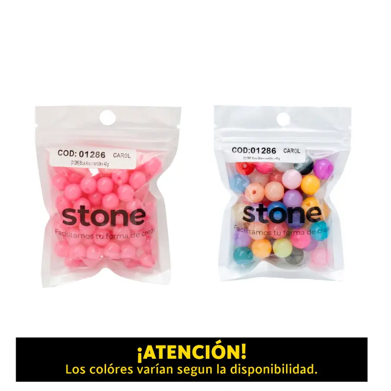 Bola ebano #10 surtida x 40 gr