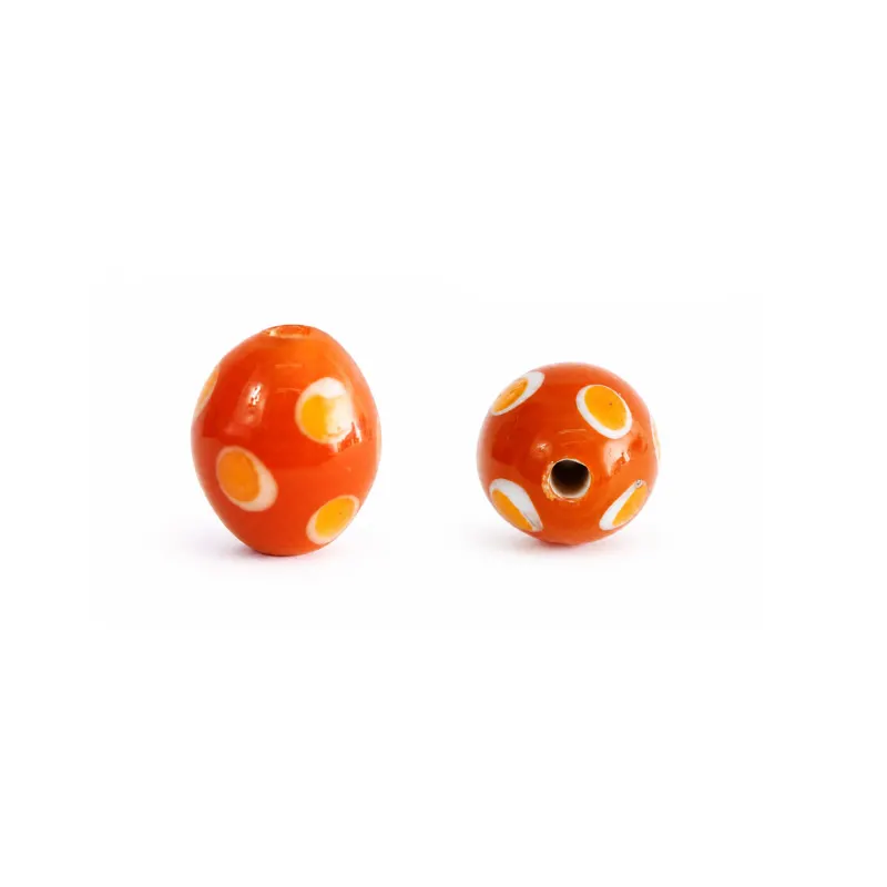Vidrio Hindú Rice 10x13mm Naranja BGT-OV 70 x und