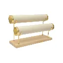 Set exhibidor pulseras 29.5x10x20cm x 2 niveles