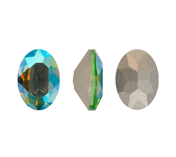 4120CH oval 10x14mm 214SI peridot x und