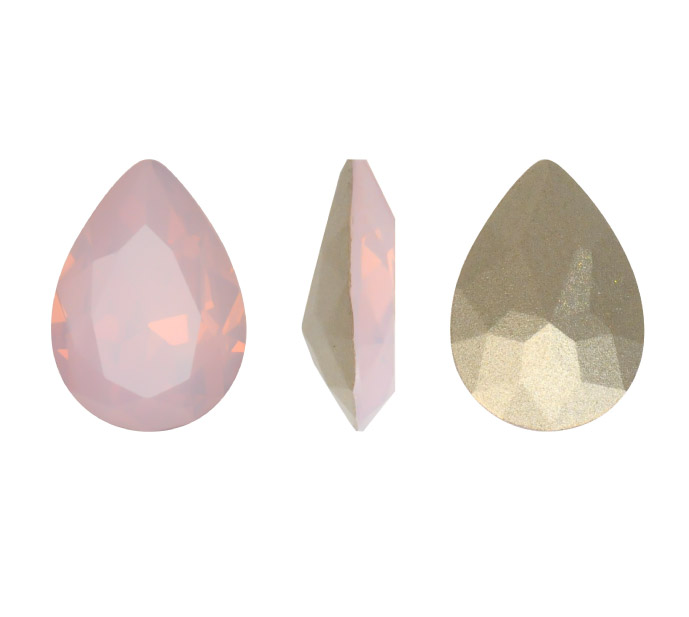 4320CH pera 13x18mm 395 rose opal x und