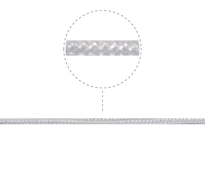 Hilo taiwanes 0.8mm blanco 800 x mt