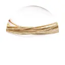 Alambre hard bullion - rebordeador antique gold x 5g