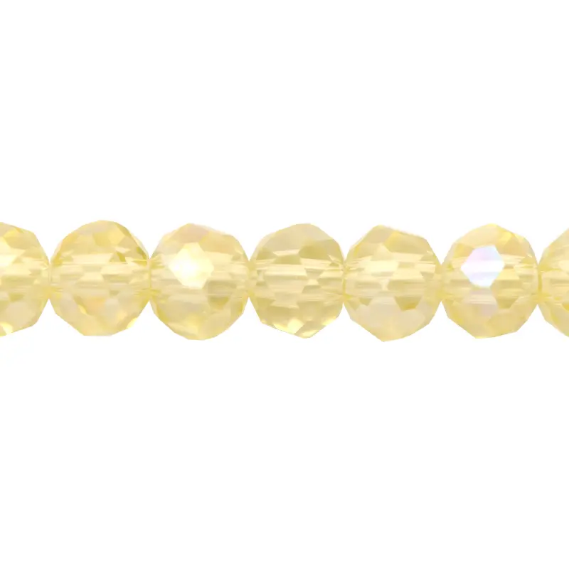 Murano rondela facetada 4mm smoked topaz 12 x 145unds