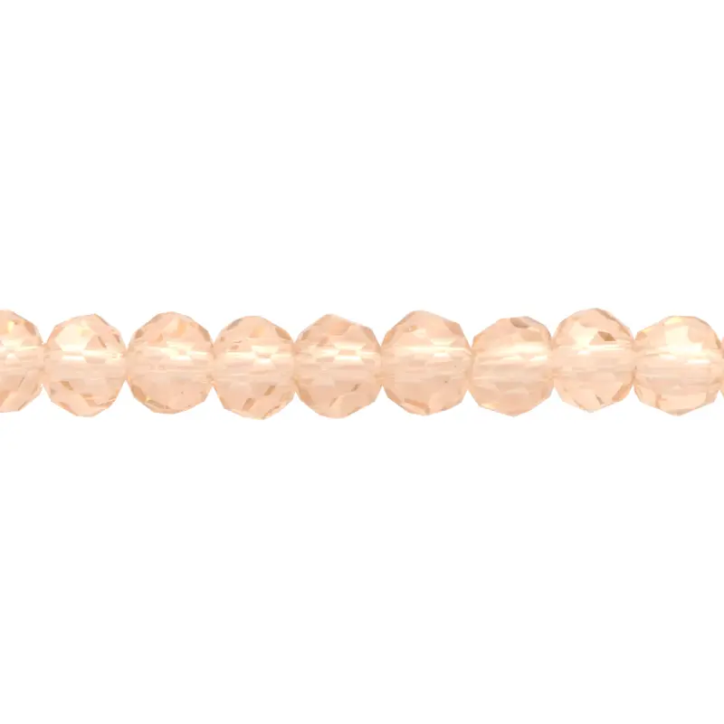 Murano rondela facetada 3mm sun A28 X 100 und