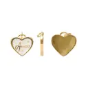 Dije esmaltado blanco corazon amen 18mm/Golfi W10872BW x und