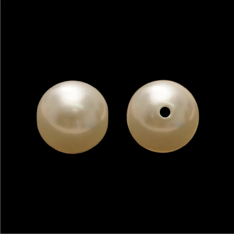 Perla sintética redonda 20mm beige x 1/4 libra