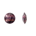 Herraje hindú K2202 redondo 25mm morado x 8 und
