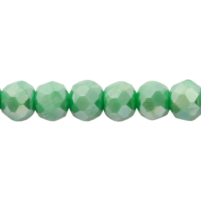 Murano rondela facetada 4mm turquoise 87 x 145 unds