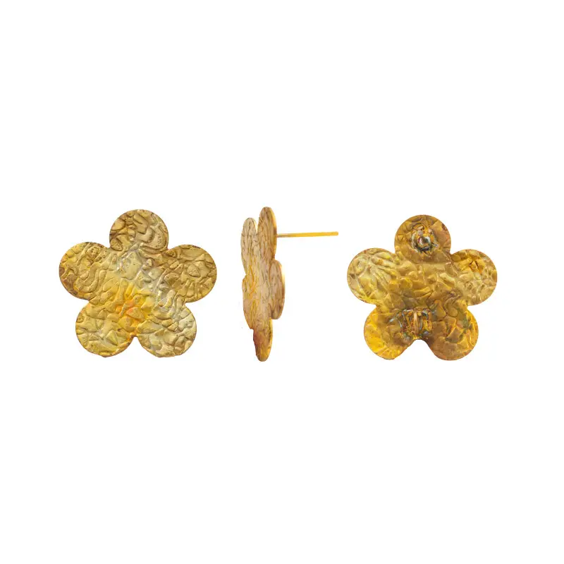 Arete flor CQ00215 0.6x26mm/R x par