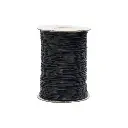 Cordon vibora 1mm 101 negro x rollo de 140m