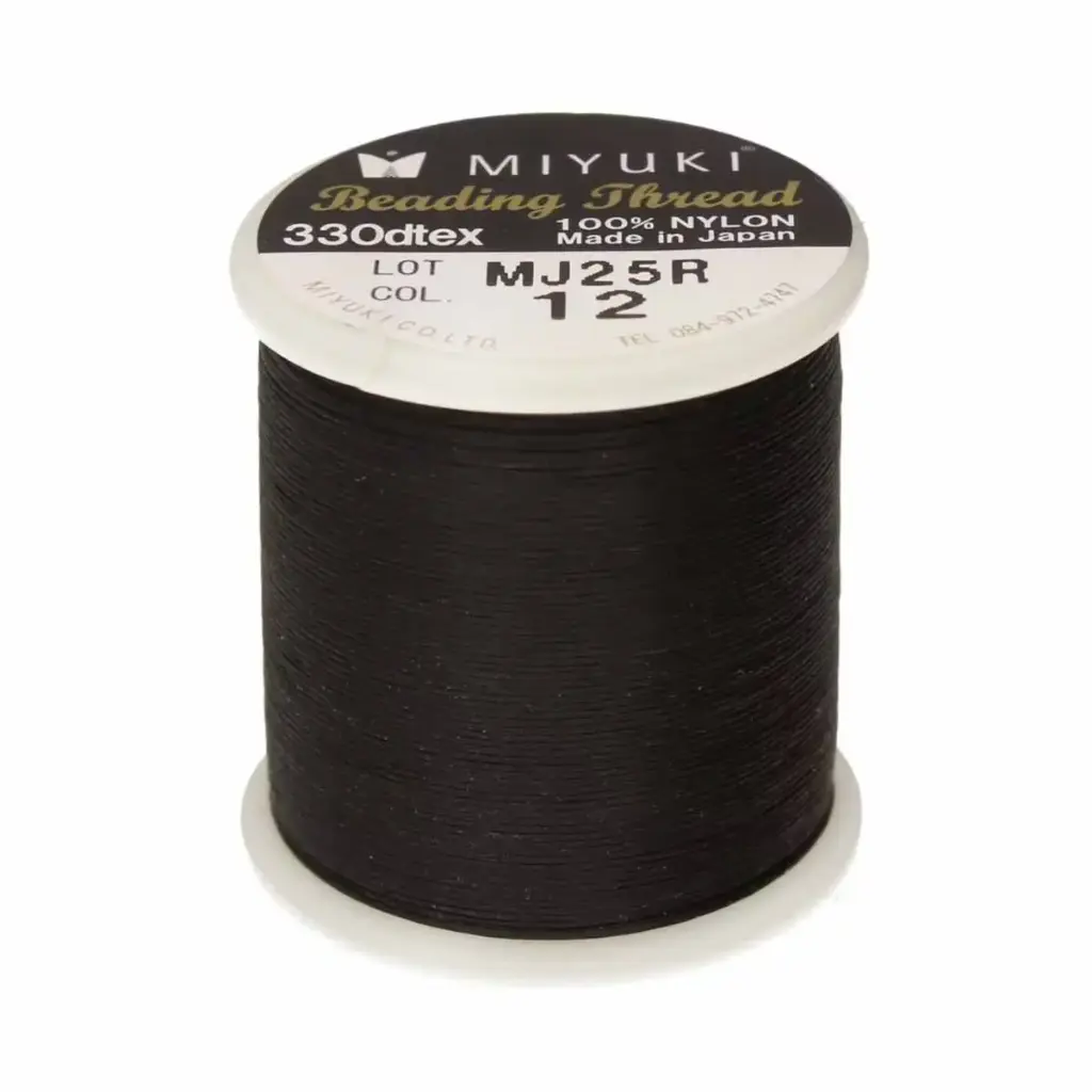 Hilo miyuki K4570 #12 negro x 50m