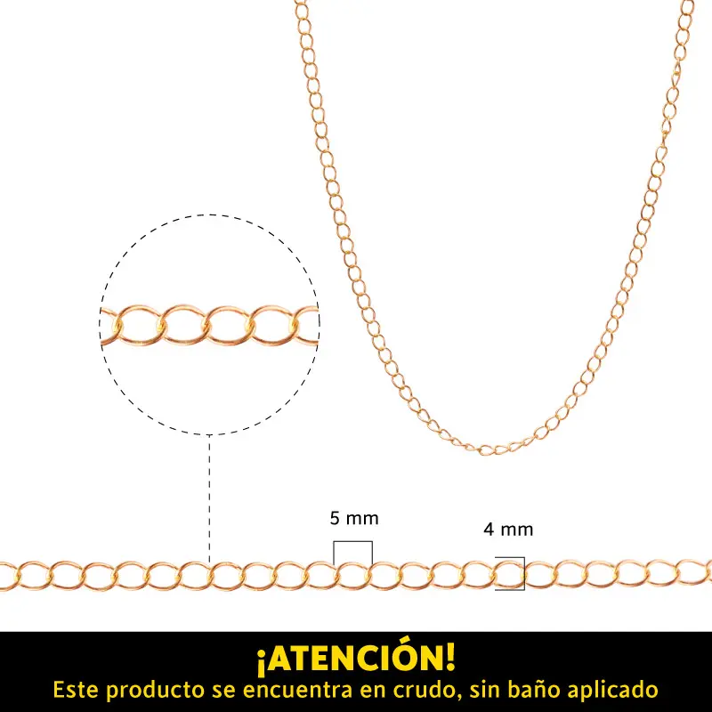 Cadena extension 160SB/4x5mm/R x m