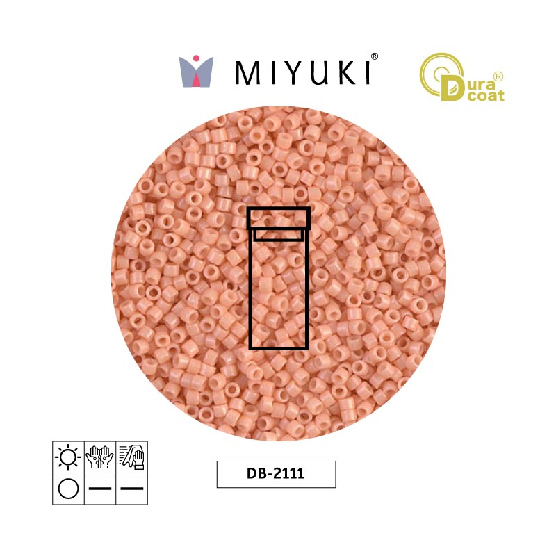 Miyuki delica 11/0 DB2111 opaco flesh x 3g