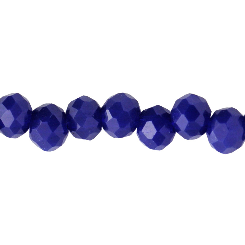 Murano rondela facetada 2mm morado mate 96 x 155unds