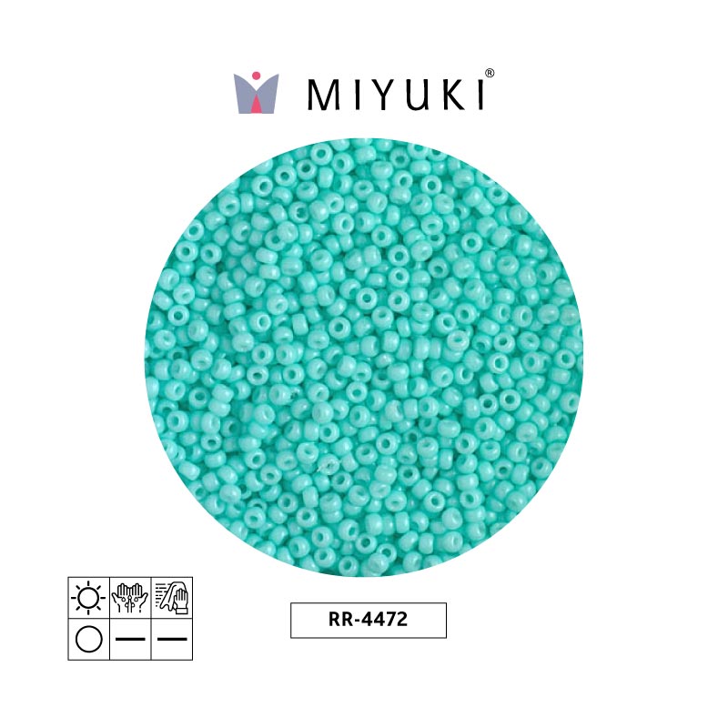 Mostacilla Miyuki rocalla 11/0 RR4472 opaco catalina x 250g