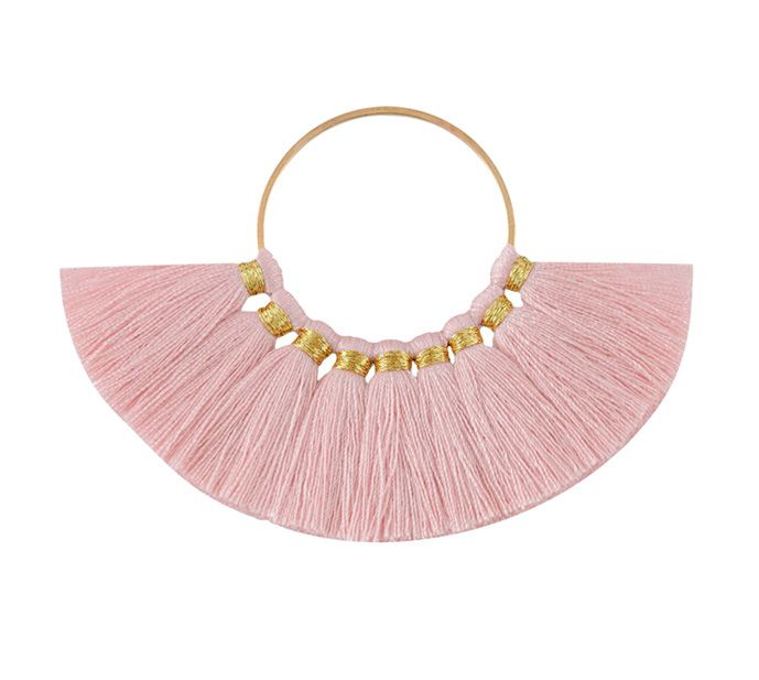 Borla 2.5cm aro 30mm vintage rose Q1-04 x und