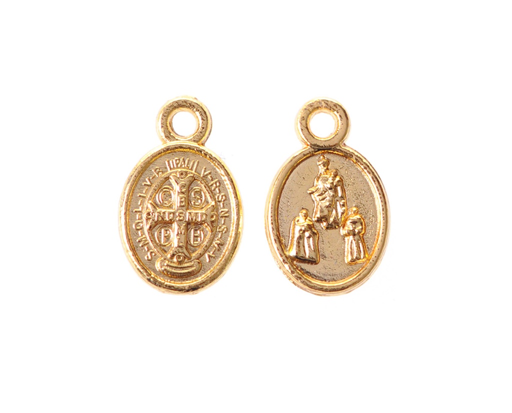 Dije virgen 883-6 13x8mm/rodio x und