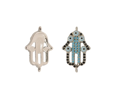 [23781] Link micropave mano de fátima 21x13mm B4/SP x und