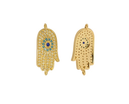 [23793] Link micropave mano de fátima 25x11mm B5/GP x und