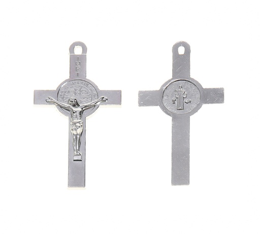 [24402] Cruz cristo san benito 35 38x20mm/NQ x 10unds