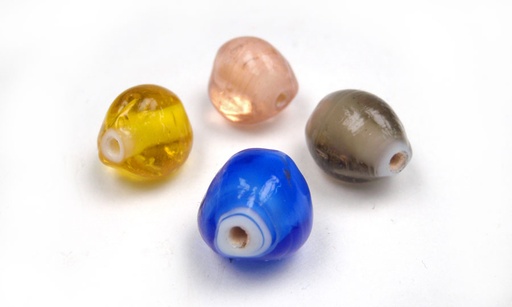 [24832] Vidrio hindu 946 12x14mm GHB color mix x und