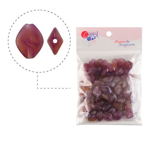 [26236] Acrilico oval 17x14mm AAB-51153-17 color B-3 x 50 gramos