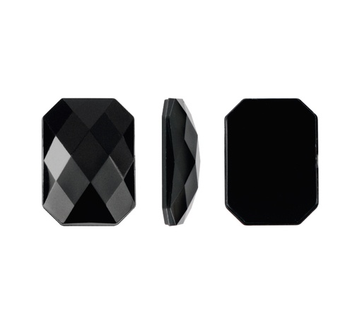[28678] Acrilico K1037 octagon plano 15x21mm jet 1 x und