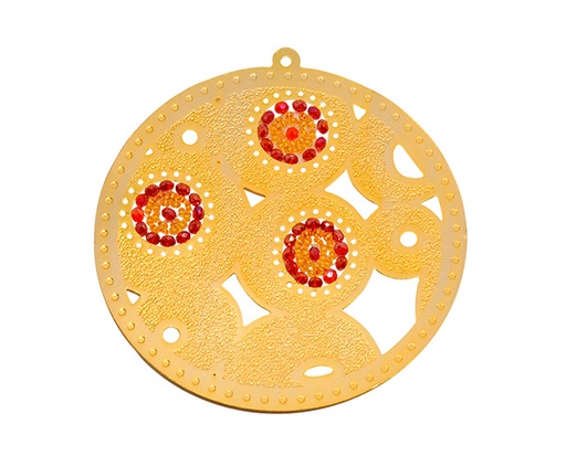 [30800] Dije circulo ref 3645 86x82mm/rodio x und