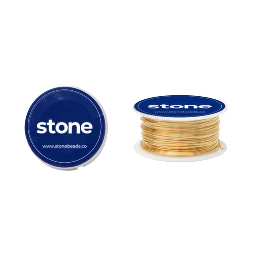 Alambre para bisuteria stone N.22 0.64mm x 10.5 metros