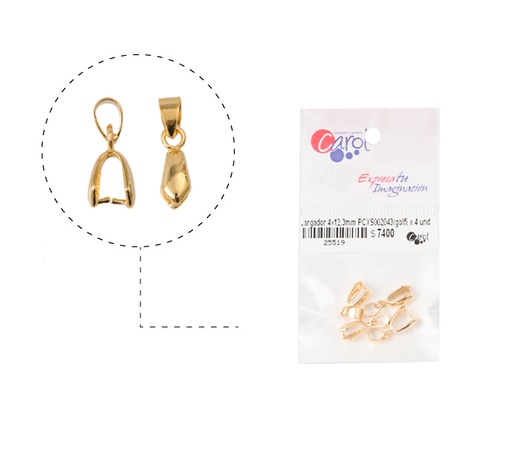 [25519] Cargador 4.75x20mm PCXS002043/rodio x 4 und