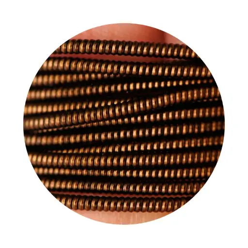 Alambre hard bullion - rebordeador khaki x 5g