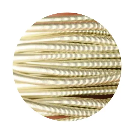 [17618] Alambre bullion - french wire 0.7mm antique silver x 5g