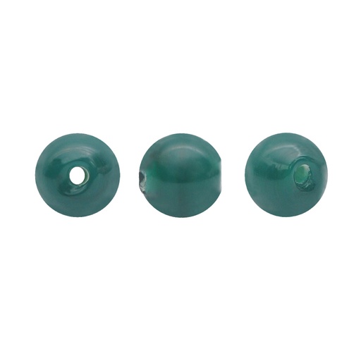 [24688] Vidrio hindú redondo 6mm verde 044 x und