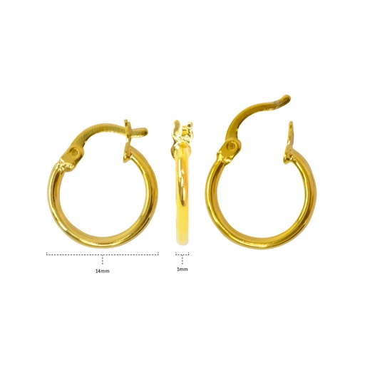 [23346] Candonga CNVC001 rodio x par 1x14 mm