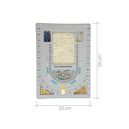 [10909] Tabla de diseño bead board design stone 34X25mm XQ072 x und
