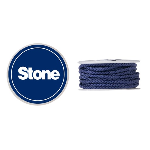 Cordon milan 2mm 335 azul x rollo 3m
