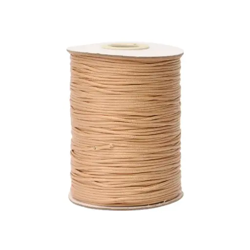 [10080] Cordon vibora 1mm 117 beige x rollo 155m