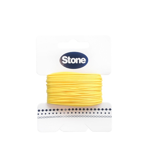 [31186] Cordon vibora 1mm 118 amarillo x rollo 8m